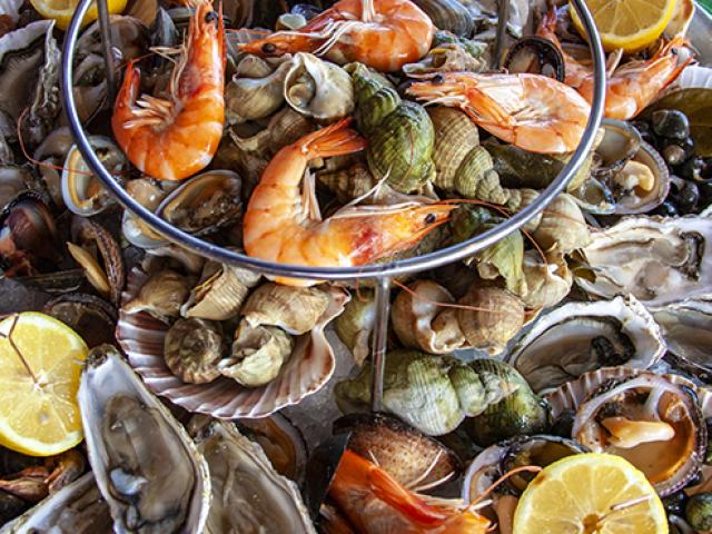 assiette fruits de mer